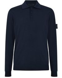 Stone Island - Stone Gh Ls Polo Sn64 - Lyst