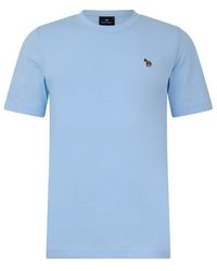 Paul Smith - Regular Fit Zebra Crew-Neck T-Shirt - Lyst