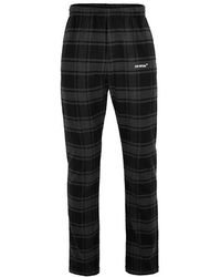 Off-White c/o Virgil Abloh - Wide Leg Relaxed Fit Trousers - Lyst