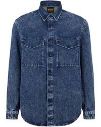 BOSS - Noaro Bc Denim Jacket - Lyst