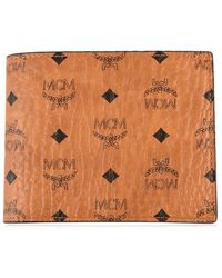 MCM - Logo Wallet - Lyst