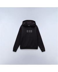 Napapijri - Box Logo Hoodie - Lyst