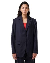 Lacoste - Tailored Fit Blazer - Lyst