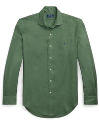 Polo Ralph Lauren - Linen Long Sleeve Shirt - Lyst