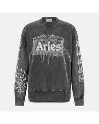Aries - Overlord Crew Sweatshirt - Lyst