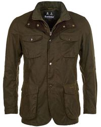 Barbour - Ogston Waxed Cotton Quilted Relaxed Fit Wax Jacket - Lyst