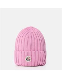 Moncler - Logo Beanie - Lyst