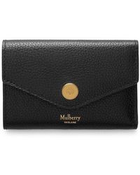 Mulberry - Leather Folded Multi-Card Wallet - Lyst