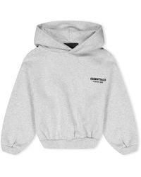 Fear Of God - Logo Over The Head Hoodie - Lyst