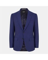 BOSS - H Huge Peak Lapel Tailored Fit Suit - Lyst