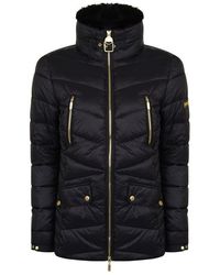 barbour international autocross quilted jacket cocoa