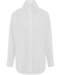 McQueen - Popeline Shirt - Lyst