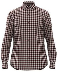 BOSS - C Hal Spread Long Sleeve Oxford Shirt - Lyst