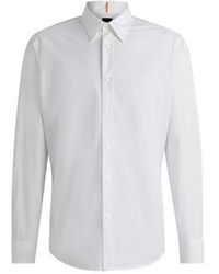 BOSS - Relegant 6 M Plain Long-Sleeve Shirt - Lyst