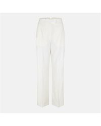 McQueen - Alex Gab Straight Leg Trouser - Lyst
