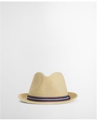 Barbour - Linford Trilby Hat - Lyst