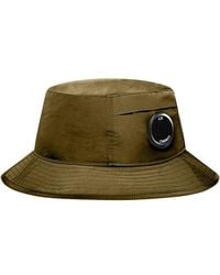 C.P. Company - Chrome Lens Detail Bucket Hat - Lyst