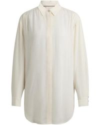 BOSS - Benika Relaxed Fit Blouse - Lyst