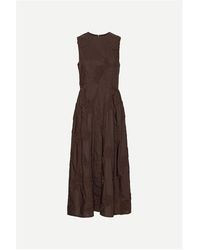 ROTATE BIRGER CHRISTENSEN - Flower-Detail Midi Dress - Lyst