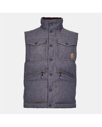 Moncler - G Dnm Sleeveless Gilet - Lyst