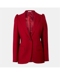 McQueen - Alex Shoulder Blazer - Lyst