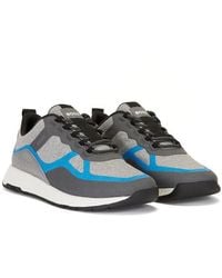 BOSS - Titanium Runn Lyme 10242125 01 Low-Top Trainers - Lyst