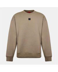 HUGO - Crew Sweater - Lyst
