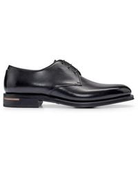 BOSS - Leather Penny Driving Loafers - Lyst