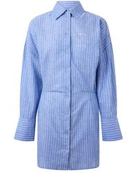 WRSTBHVR - Shirt Dress - Lyst