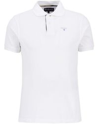 Barbour - Tartan Pique Polo Shirt - Lyst