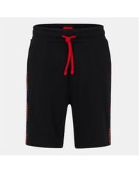 HUGO - Boss Sporty Logo Shorts - Lyst