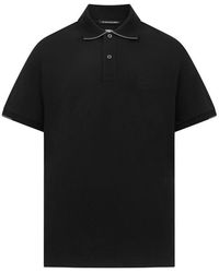 CP COMPANY METROPOLIS - Rib Stretch Tipped Polo Shirt - Lyst