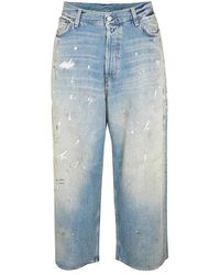 Acne Studios - Trafalgar Denim Relaxed Wide Leg Jeans - Lyst
