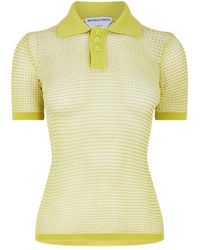 Bottega Veneta - Short Sleeve Polo Shirt - Lyst