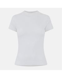 Mars the Label - Sculpt Short Sleeve Top - Lyst