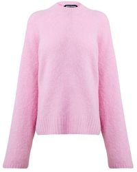 WRSTBHVR - Crew Neck Jumper - Lyst