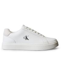 Calvin Klein - Leather Classic Cup Low-Top Trainers - Lyst