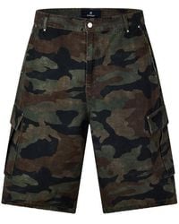 Represent - Camo Cargo Shorts - Lyst
