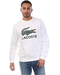 Lacoste - Crew Neck Sweatshirt - Lyst