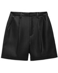Anine Bing - Carmen Leather Shorts - Lyst