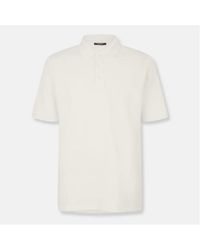 Balmain - Short Sleeve Fitted Polo Shirt - Lyst