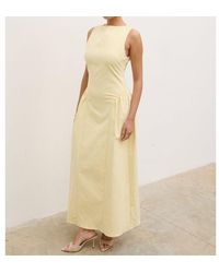 Pretty Lavish - Sylvie Slash Neck Long Midaxi Dress - Lyst