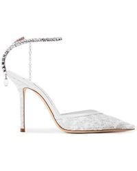 Jimmy Choo - Saeda100H Lce Stiletto Court Shoes - Lyst