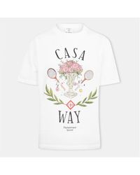 CASABLANCA - Casa Way Oversized T-Shirt - Lyst