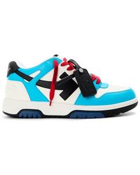 Off-White c/o Virgil Abloh - Off Outofoffice Calf Leather Low Top Trainers - Lyst