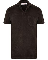 Orlebar Brown - Terry Towelling Tailored Polo Shirt - Lyst