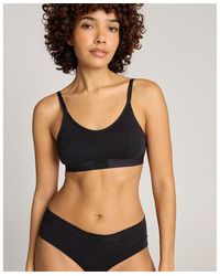 Nudea - Cotton Modal Contour Scoop Bralette - Lyst