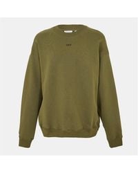 Off-White c/o Virgil Abloh - Skate Relaxed Fit Crew Sweatshirt - Lyst