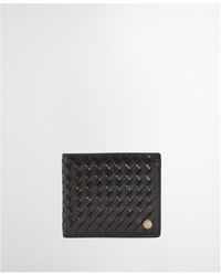 Barbour - Farne Woven Leather Wallet - Lyst