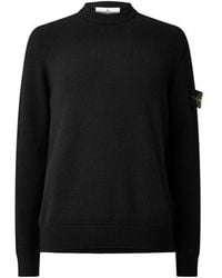 Stone Island - Stone Textured Knit Sn64 - Lyst